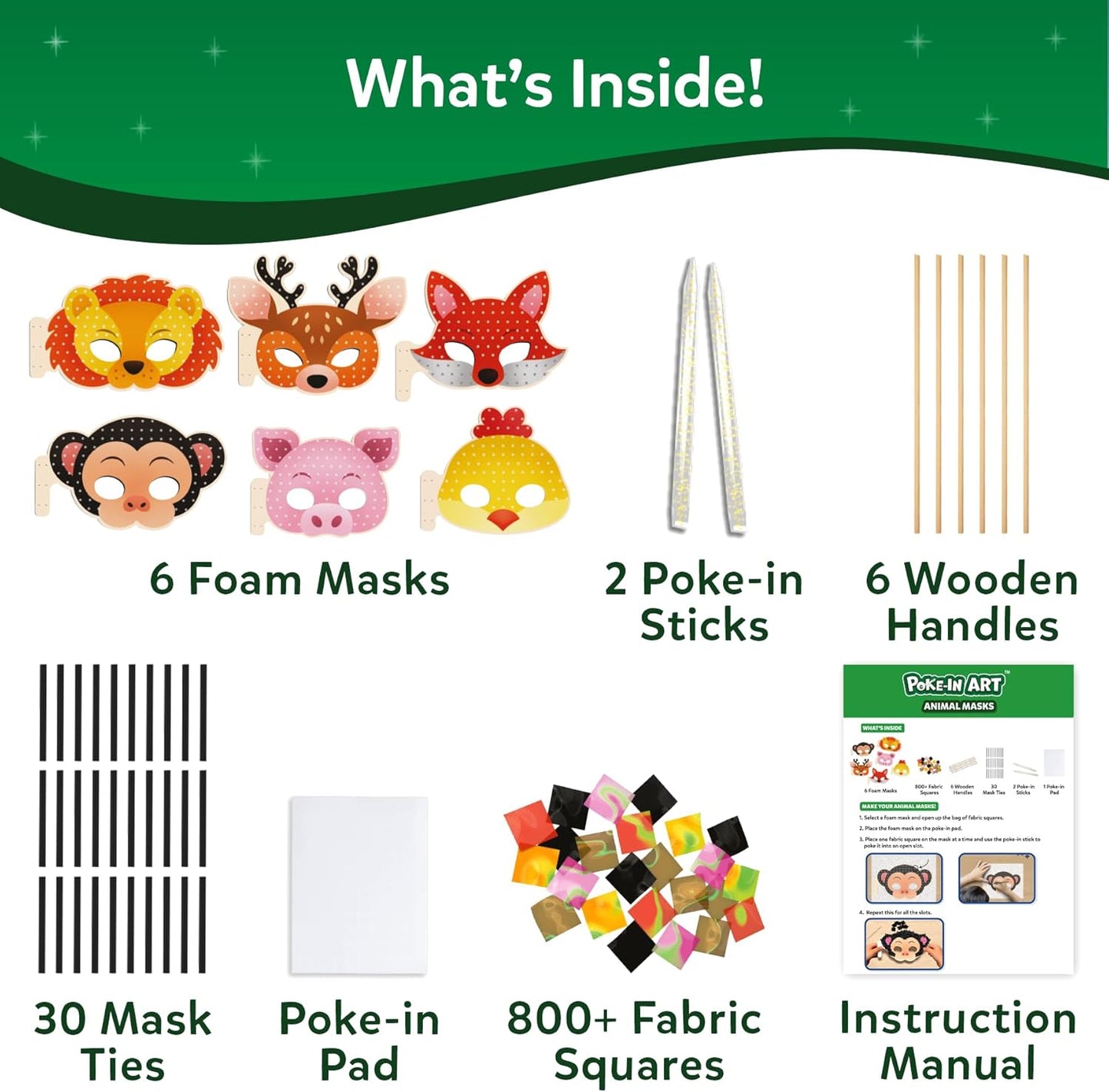Skillmatics Poke-in Art - Magical Unicorn Dream Decor, Mess-Free Fun for Kids, DIY Wood Craft Kits, Screen-Free Activity, Gifts for Ages 4, 5, 6, 7, 8, 9