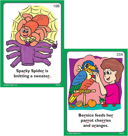 Super Duper Publications | Say and Do® Action Articulation R Sounds Fun Deck | Vocabulary and Language Development Flash Cards | Educational Learning Materials for Children