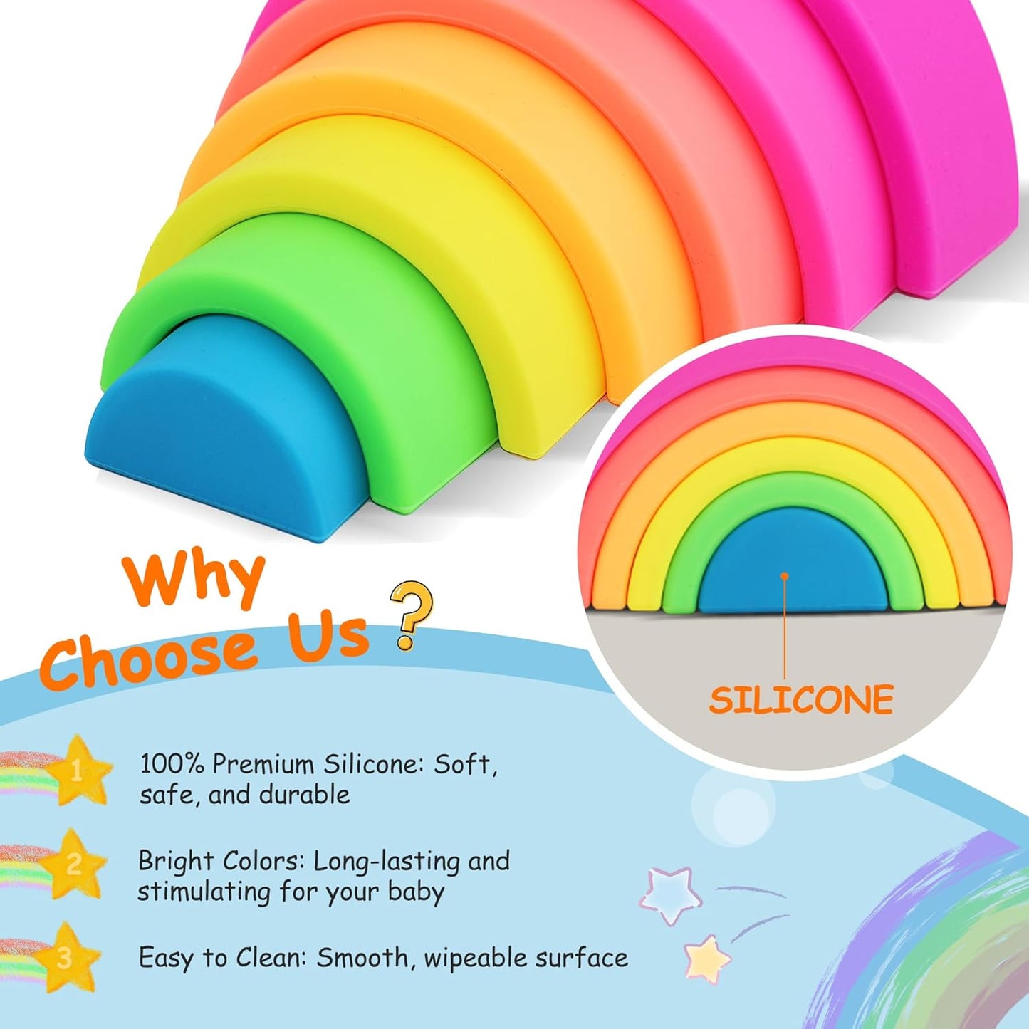 Soft Building Blocks for Toddlers, Large Building Blocks Stacking Blocks for Babies 6 Months and Up Stem Toddler Gifts, Teething Toys, 40 PCS