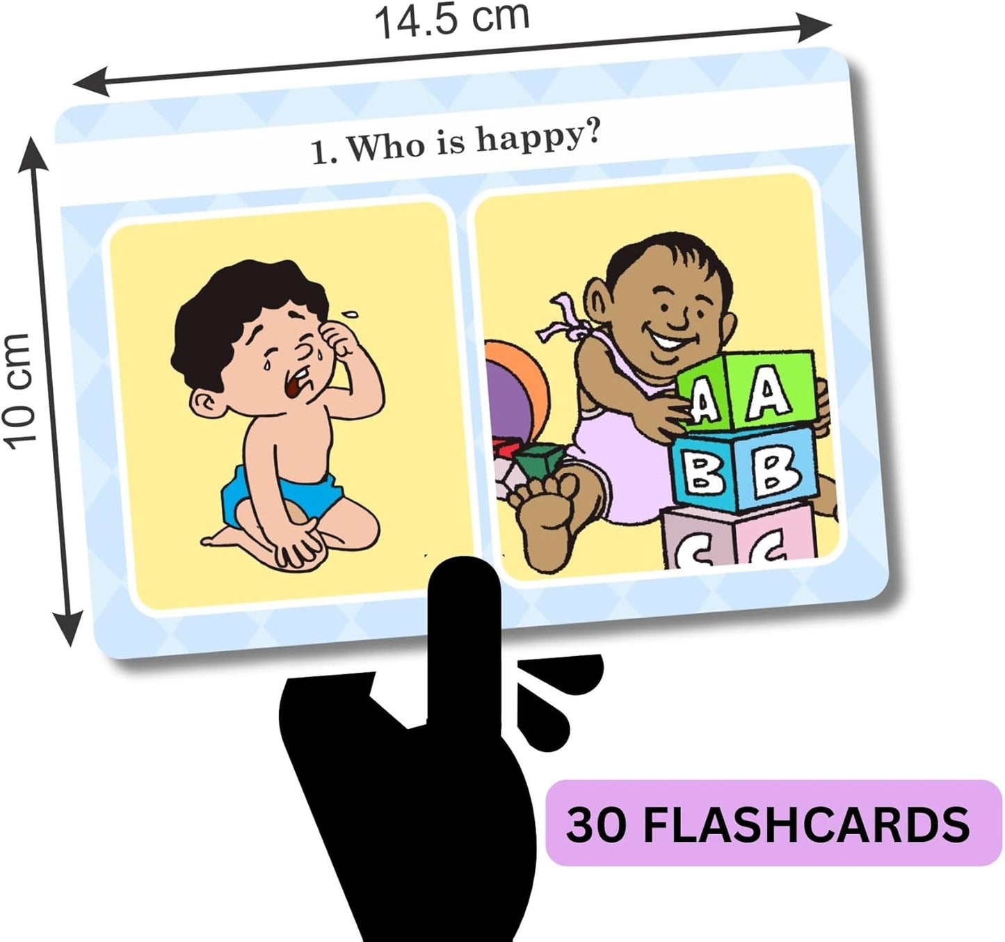 Verbal Reasoning Language Flash Cards for Kids | Q&A Learning Deck for ESL, Home Schooling & Special Needs | Parent and Professional Use