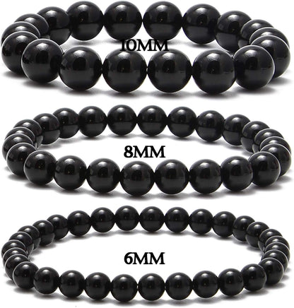 NCB 100pcs Original Natural Stone Beads Gemstone Round Loose Beads 6mm 8mm 10mm (Blue Aventurine, 6mm 100Beads) - Colors B
