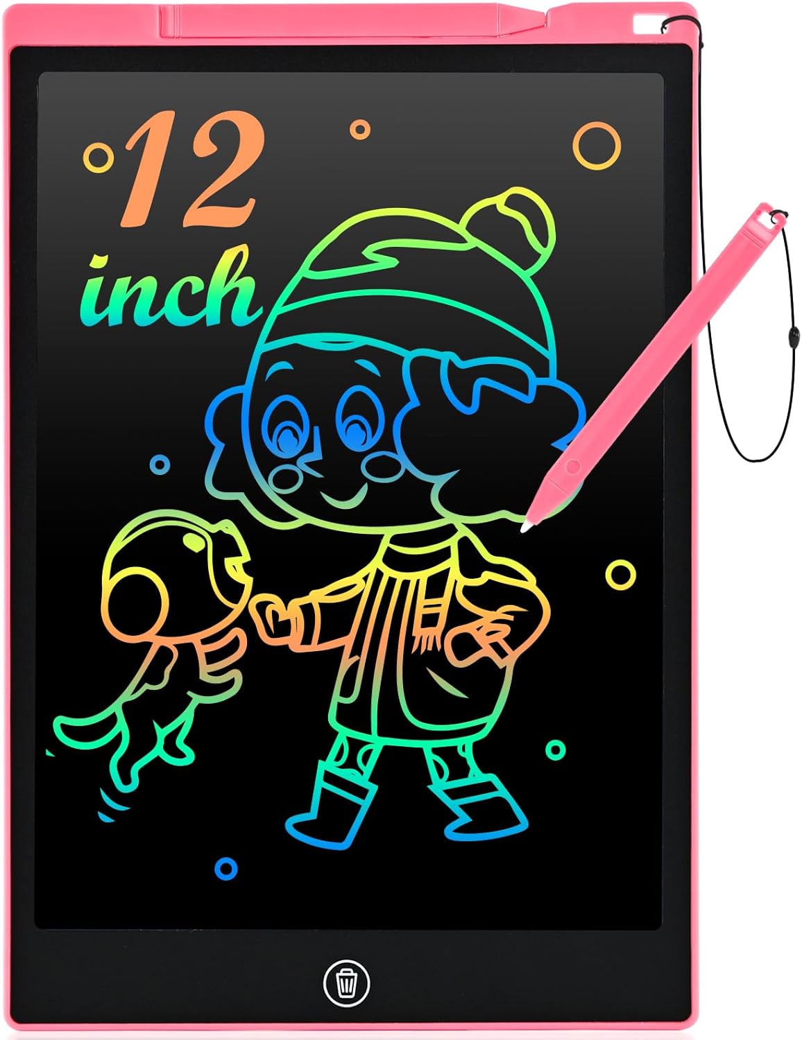 cimetech Toddler Girl Gifts, LCD Writing Tablet 2 Pack, Kids Toys for 3 4 5 6 Year Old Boys, 8.5 Inch Drawing Pad Painting Coloring Books, Travel Essentials Activities, Birthday Gifts Toddler Age 1-3
