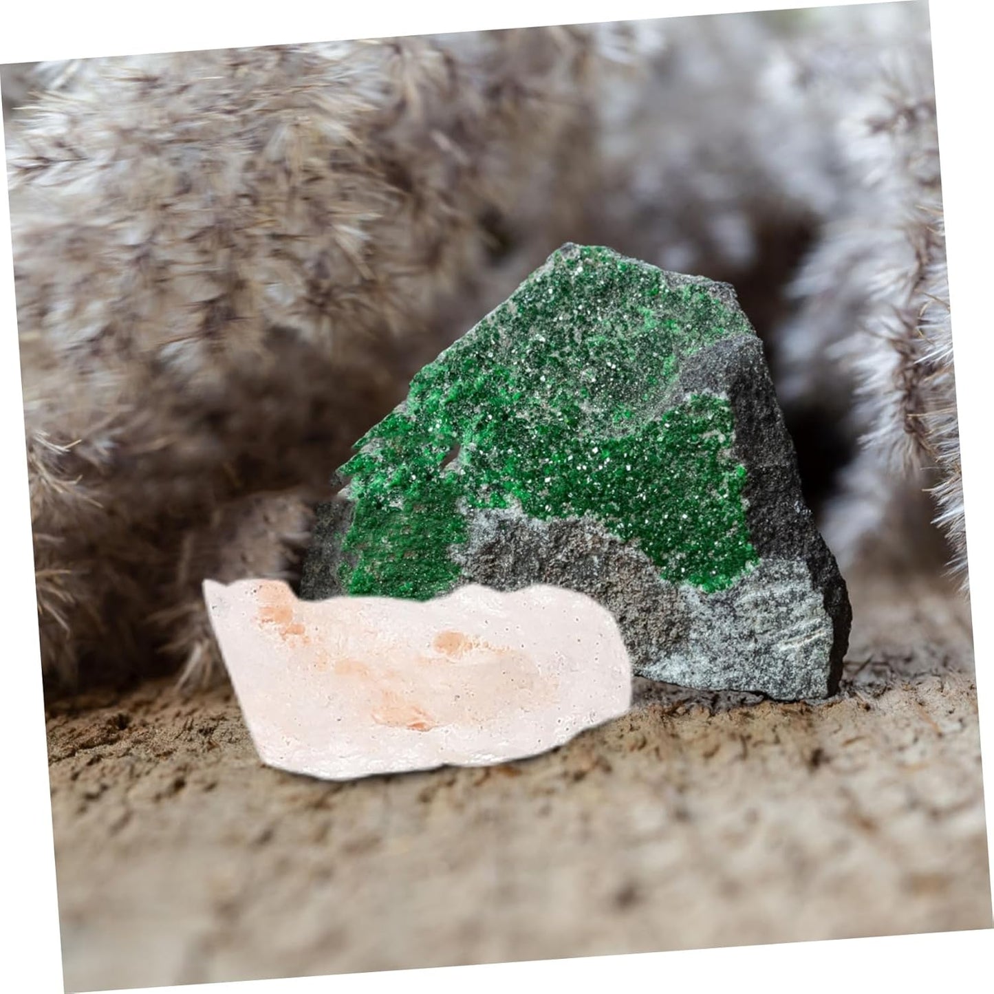 Veemoon Rock and Mineral Collection Kit for Boy Girl Geology Specimens Education and Classroom Use Includes Mica More for Rock Identification Learning Activities