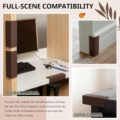 Pangda Baseboard Corners Blocks Self Adhesive Rubber Safety Corner Protectors Proofing Edge Guard Corner Cushion for Wall Furniture Edge(White,12 Pcs)