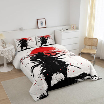 Castle Fairy Drum Kit Comforter Set,Musical Instruments Bedding Set for Kids Girls Women,Adults Rock Music Comforter,Neon Lighting Quilted Duvet Set Bedroom Collection Twin Size 2Pcs