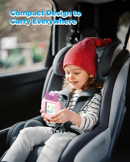Airbition Talking Flash Cards for Toddlers 1 2 3 4 Year Olds, Montessori Language Learning Toys with 224 Words, Pocket Speech Therapy Toys, and Speech Development Educational Playthings for Children