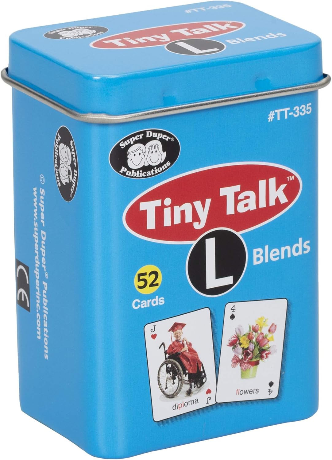 Super Duper Publications | Tiny Talk Articulation and Language L Blends Sound Photo Flash Cards | Educational Resource for Children