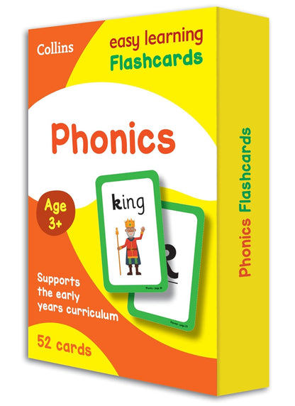 Phonics Flashcards: Prepare for Preschool with easy home learning (Collins Easy Learning Preschool)
