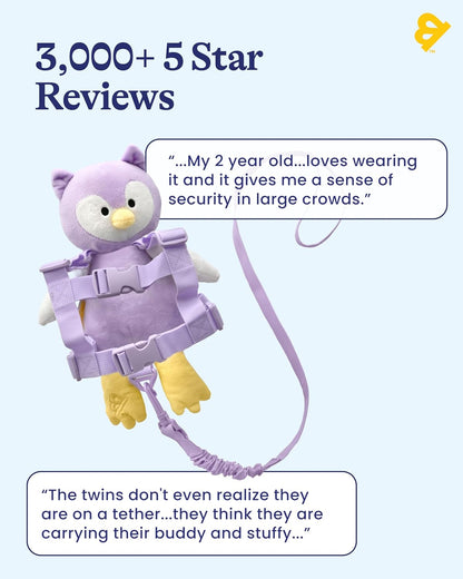 GoldBug Toddler Safety Harness & Leash - Owl
