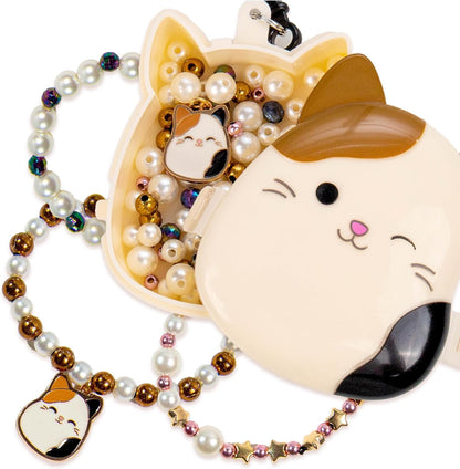 Original Squishmallows Archie The Axolotl Bracelet Kit, Friendship Bracelet Kit, Charm Bracelet Making Kit, Gifts for Girls, Squishmallows for Boys, Craft Kits