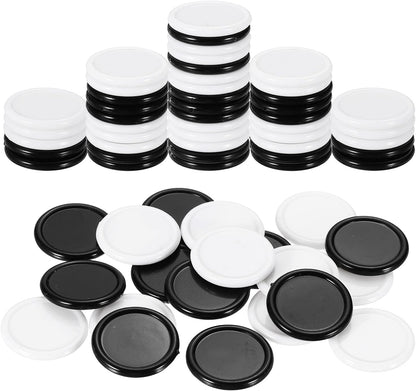 uxcell 100Pcs 0.8 Inch Plastic Poker Chips, Mini Bingo Chips Learning Counters Counting Counters Disks Markers Opaque Game Tokens for Game Play Math Counting, Yellow