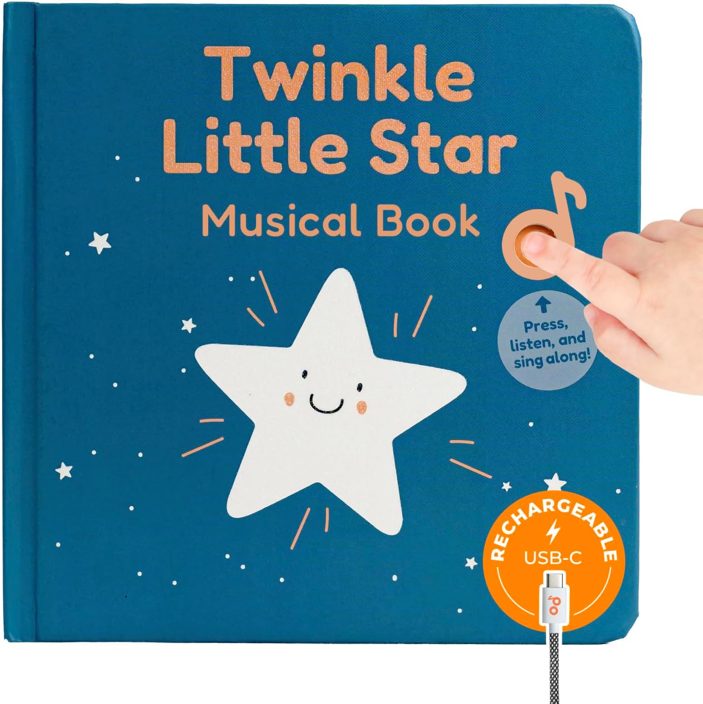 Cali's Books Old MacDonald Had a Farm Music Book for Toddlers 1-3 Years Old - Nursery Rhymes Musical Books, Interactive Baby Sound Book, Singing Toy for Children Girls, Learning Song Toys Toddler Boys