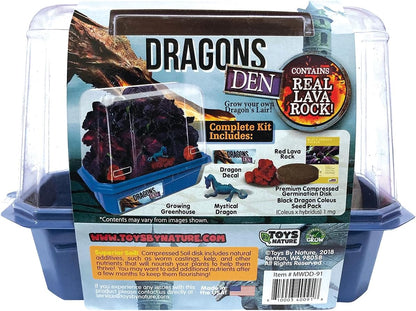 Toys By Nature Miniature Worlds Terrifying Venus Flytrap Terrarium Starter Kit for Kids and Adults, Watch Indoor Carnivorous Fly Traps Grow! Just Add Water! (Frightening Flytraps)