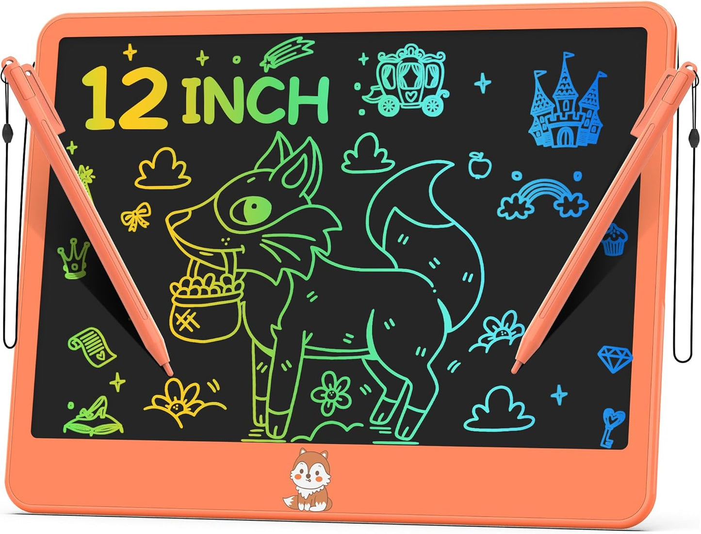 Hockvill LCD Writing Tablet for Kids, 16Inch Toys for Girls Boys Drawing Pad for 3 4 5 6 7 Year Old Kid, Toddler Doodle Board Christmas Birthday Gift for Kids，Erase Lock Writing Board