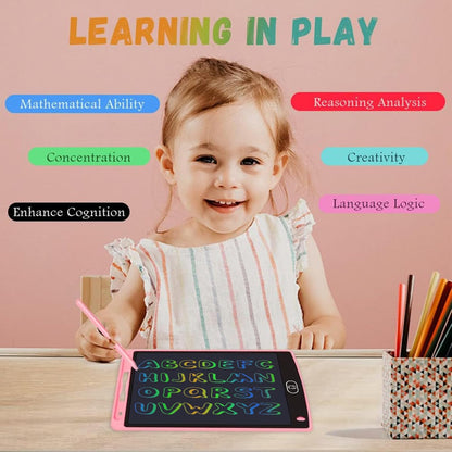 6 Pack LCD Writing Tablet for Kids Toys 8.5 Inch Colorful Doodle Board Bulk, Eye-Protection Drawing Pad Toddler Travel Essentials Toys for 3-8 Year Old Boys Girls, Birthday Xmas Gifts