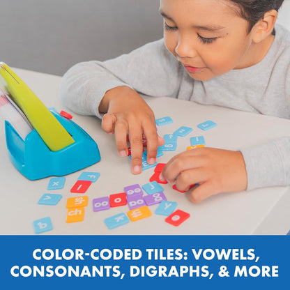 Educational Insights Spell & Drop Word Building Set - CVC Word Games, Kindergarten Learning Activities, Preschool Sight Words, Spelling Toys and Reading Games for Kids 5-7, Learn to Read Flash Cards