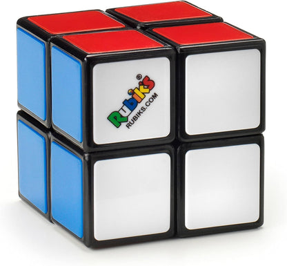 Rubik’s Cube, Apprentice, 2x2 Beginner Cube, Problem-Solving Brain Teaser, Classic Color-Matching Puzzle, Fidget Toy, Sensory Puzzle for Adults, Teens, Kids, for Ages 7 & Up