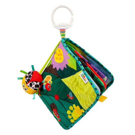 Lamaze Fun with Colors Soft Baby Book - High Contrast Baby Book with Crinkly Cloth Pages - Sensory Books for Babies Ages 6 Months and Up