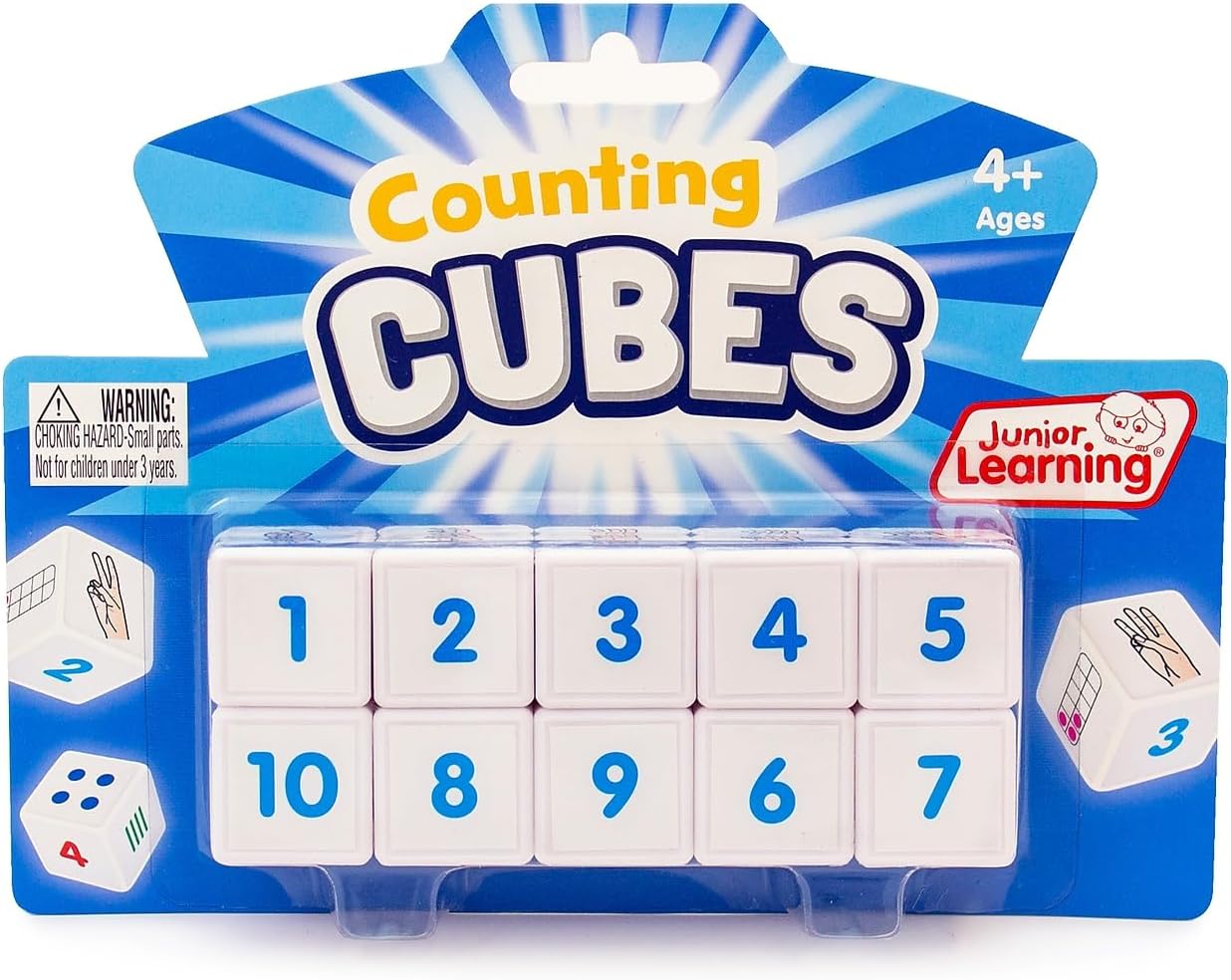 Junior Learning JL645 Counting Cubes, Multi