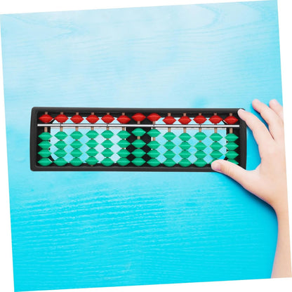 Toddmomy 2pcs Plastic Abacus for Boys and Girls Rod Educational Math Tool for Early Learning and Brain Development for Home and School Use