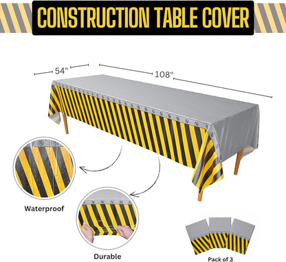 Blue Orchards Science Table Covers (Pack of 3) - 54"x108" XL - Science Birthday Party Decorations, Chemistry Party, Laboratory Theme Table Cloth