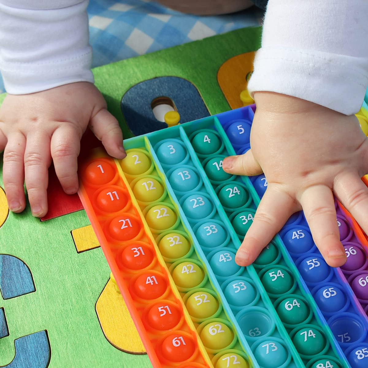 12 Multiplication Table Learning Workbook P00P Fidget Multiplication Game 12x12 Table Math Games Digital Table Toy, Fidget Learning Game Toy Relieves Stress, Creates Various Math Operations