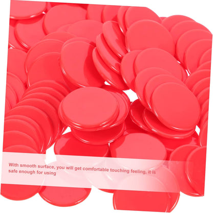 TOYANDONA Bingo Chips Counting for Games Bingo Markers for Math Learning and Counting Activities Sturdy Game