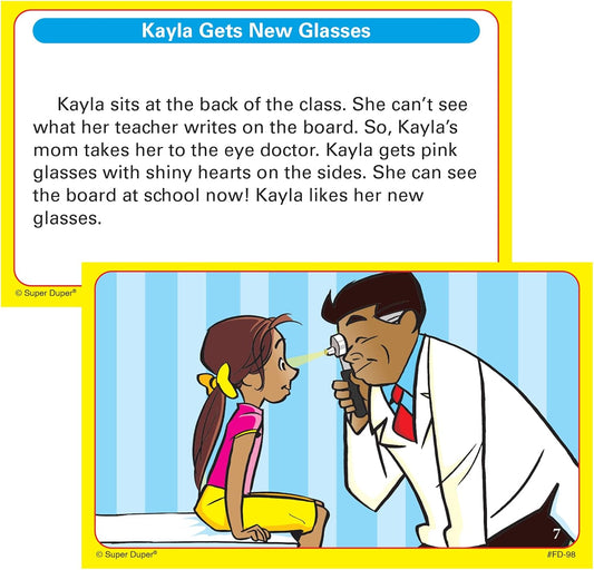 Super Duper Publications | Story Retell Comprehension Fun Deck | Auditory Memory and Listening Skills Flash Cards | Educational Learning Materials for Children