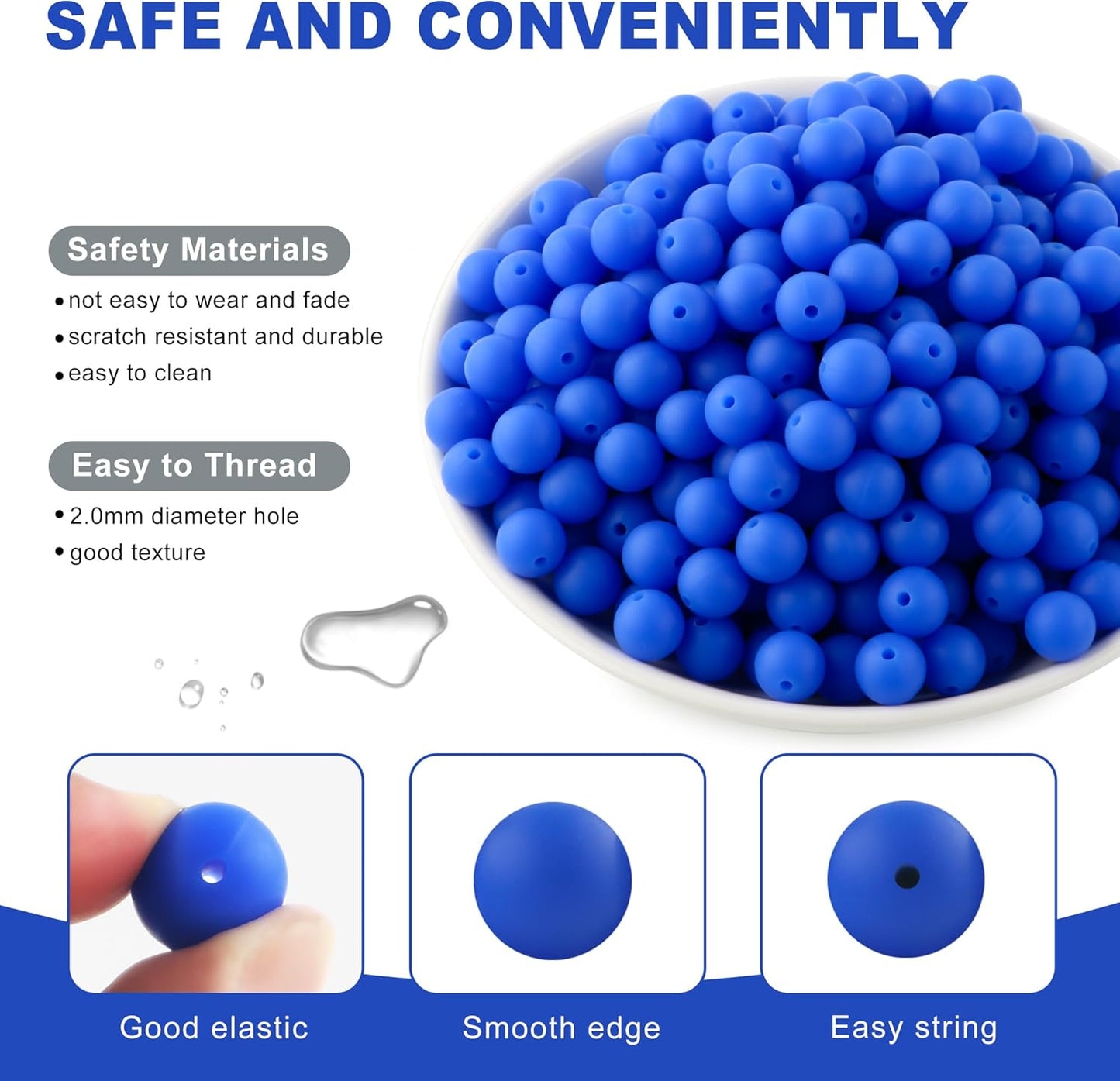 65Pcs 19mm Silicone Beads for Keychain Making Bracelet Necklace, Bulk Round Silicone Beads for Pens（Christmas Green） - Colors A