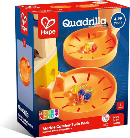 Hape Quadrilla Marble Catchers Trays (Set of 2)