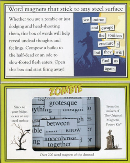 Magnetic Poetry - Apocalypse Kit - Words for Refrigerator - Write Poems and Letters on The Fridge - Made in The USA