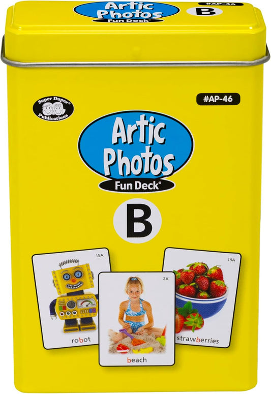 Super Duper Publications | Articulation Photos B Fun Deck Flash Cards | Speech Therapy - Articulation | Educational Learning Resource for Children