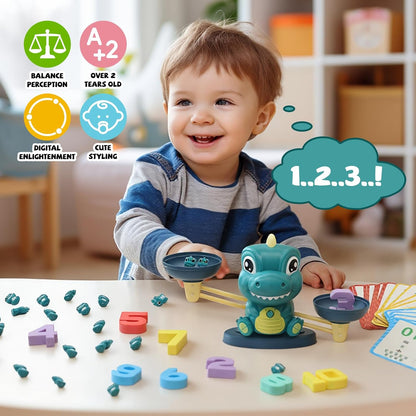 Snugzy Frog Balance Counting Toys, Number Counting Scale Games for Kids Cool Math Learning Games for Boys and Girls Preschool Kindergarten Learning STEM Montessori Educational Toys for 3+ (93 PCS)