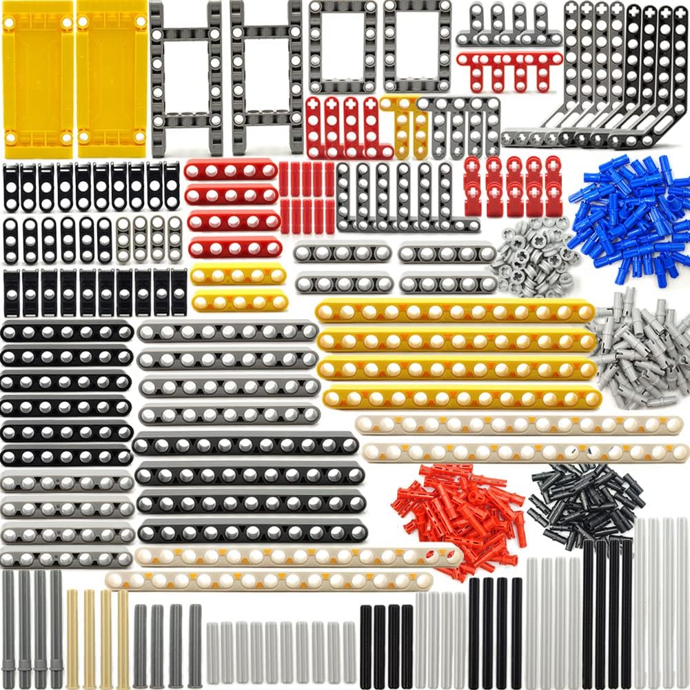 dspitwod MOC Technical Wheels Connectors Rack Gear Car Suspension Building Brick Accessories Pieces Sets STEM Learning Kits Engineering Toy Gift for Kids …