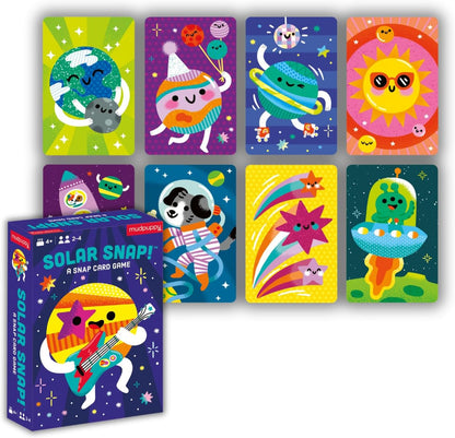 Mudpuppy Wild Unicorn! – Unicorn Version of Classic Kids Crazy 8's Card Game with Cute Illustrations of Unicorns for Children Ages 4 and Up, 2-4 Players