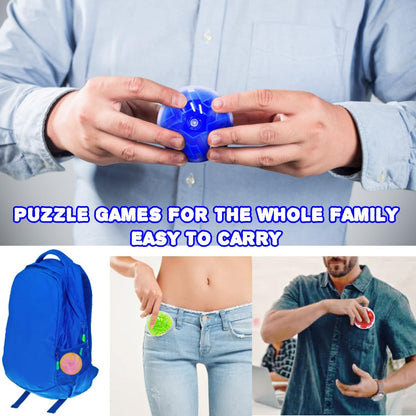 100 Pcs Puzzle Maze Ball Mini 3D Gravity Cube Puzzle Ball Toy for Kids Ages 3 6 7 8-10, Educational Challenges Magic Brain Teasers Games for Boys Girls Birthday Gifts Classroom Prize