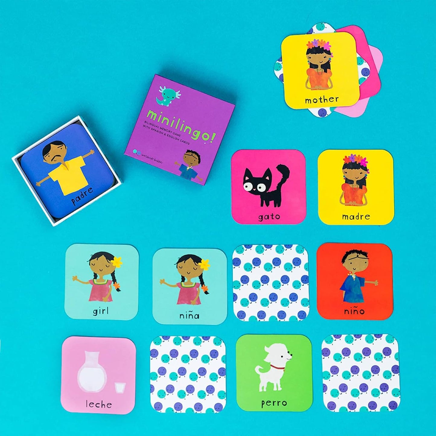 Minilingo Spanish / English Bilingual Flashcards: Bilingual memory game with Spanish & English cards (Minilingo Bilingual Flashcards)