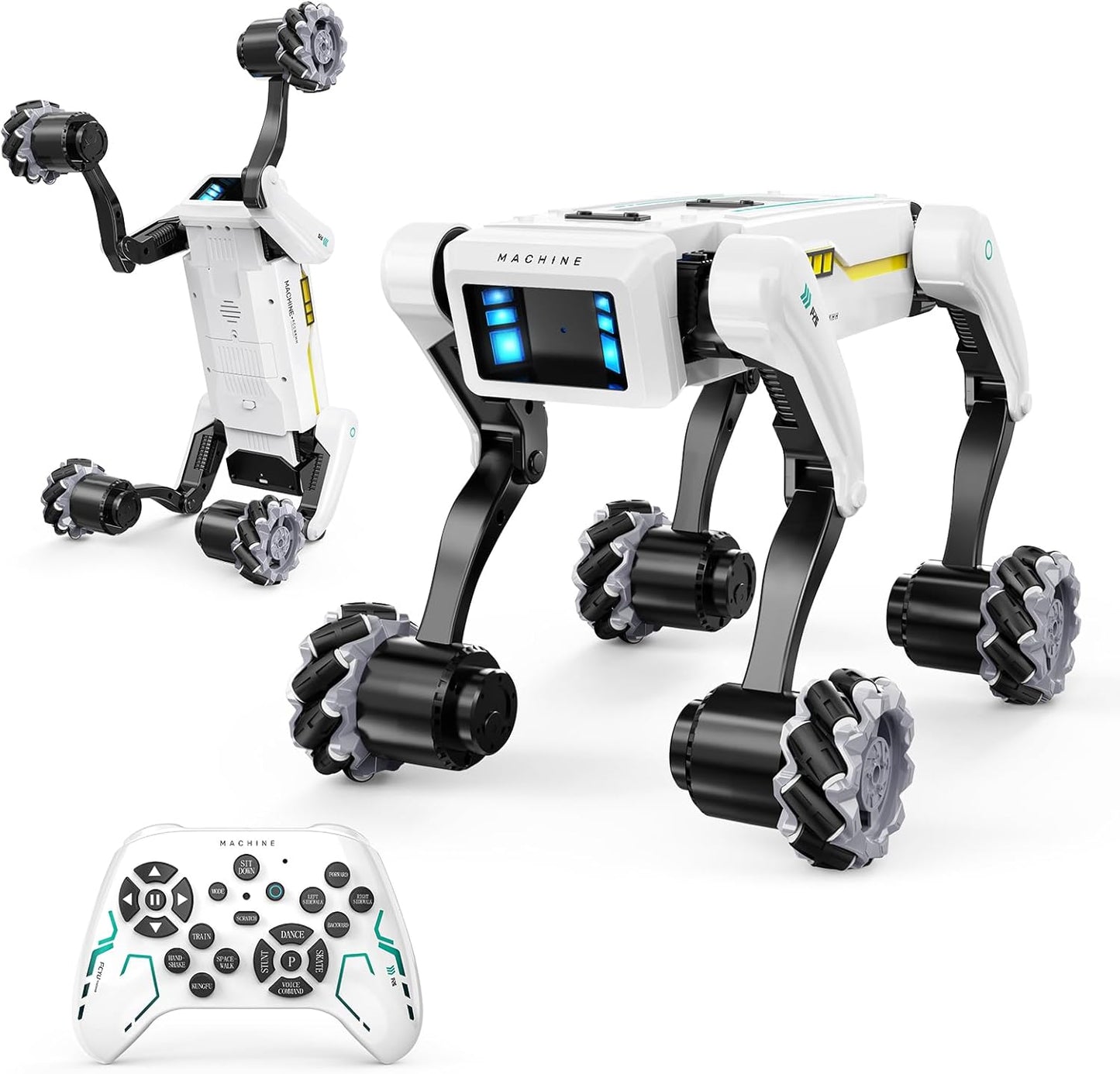 Smart Robot Dog - Interactive STEM Pet with Voice Control, 30+ Actions & APP Programming, Durable Design for Kids Age 6+ (Compatible with iOS/Android)
