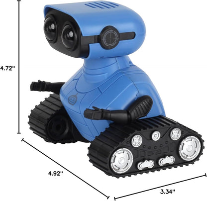 Hamourd Robot Toys for Boys Girls, Emo Robot with Walkie-Talkie Function, Gesture Sensing, Flexible Head & Arms, Programming Motion, Dance Moves, Music, Multi-Mode LED Eye, Toys for Ages
