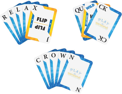 Play On Words Card Game - Extra-Creative Word Making Fun for All Ages - A Parents' Choice Award Winner - Family/Kid-Friendly Word Game