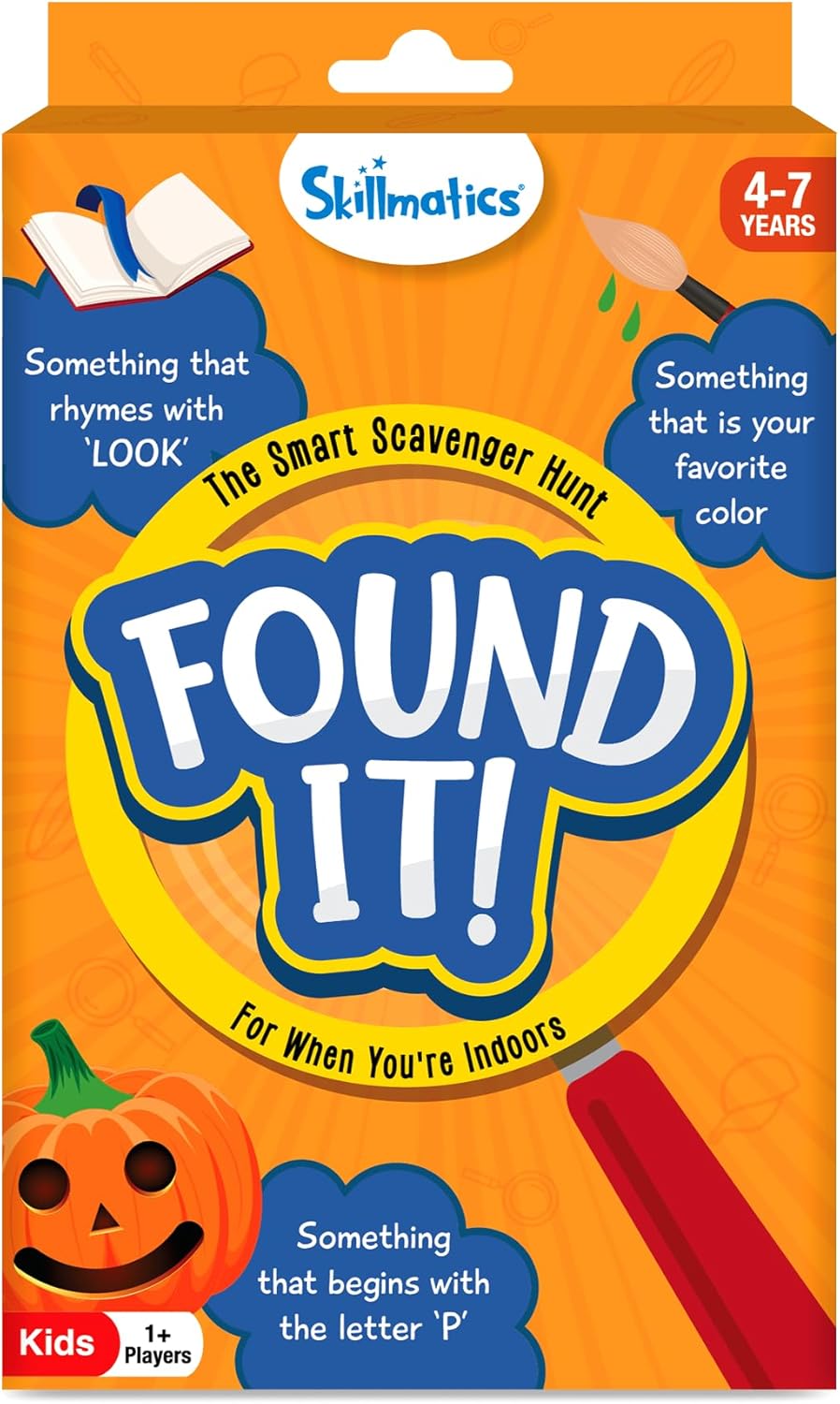 Skillmatics Outdoor Scavenger Hunt Card Game - Found It, Learning Toys, Educational Game Collections, Gifts for Kids, Boys, Girls and Families, for Ages 4, 5, 6, 7, Perfect for Home, School, Playdates
