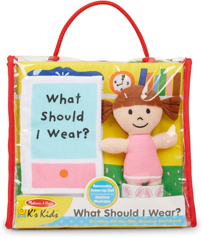 Melissa & Doug Soft Activity Baby Book - What Should I Wear?