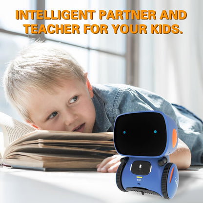 98K Kids Robot Toys for Girls and Boys, Touch and Voice Control Robots Interactive Smart Talking Robots Intelligent Partner and Teacher with Singing, Dancing, STEM Toy Gifts for Kid Age 3 and Up