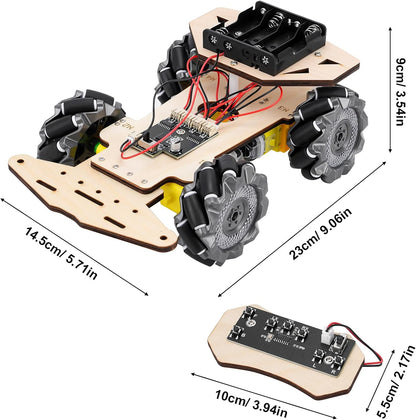 RC Robot Car Kit for Kids Ages 8-12 12-16, STEM Science Kits, STEM Projects, Gifts for 8 9 10 11 12 13 14 15 16 Year Old Boys Girls Teens, Cool Engineering Building Toys