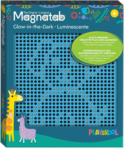 Playskool Magnatab — Numbers and Shapes — Magnetic Board Toy Letter Tracing for Toddlers Learning and Sensory Drawing — for Kids Ages 3 and Up