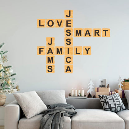 36PCS Letter Stencils 1 inch Reusable Plastic, Small Alphabet and Number Stencils for Painting on Wood, Wall, Fabric, Tracing, Rock, Chalkboard, Signage
