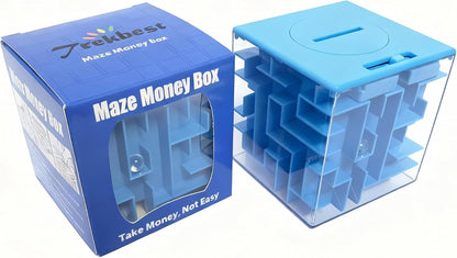 Trekbest Money Maze Puzzle Box - A Fun Unique Way to Give Gifts for Kids and Adults (Green)