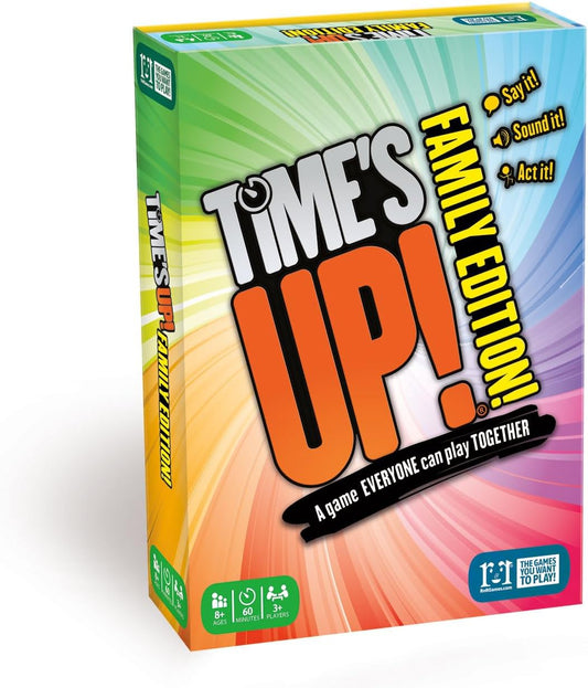 R&R Games Time's Up! Family Edition, Party Games for Adults and Kids, Guessing Game, Perfect Party Game for Family Game Night