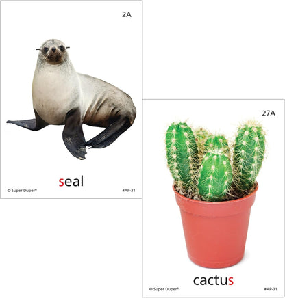 Super Duper Publications | Articulation Photos S Sound Fun Deck Flash Cards | Educational Learning Resource for Children