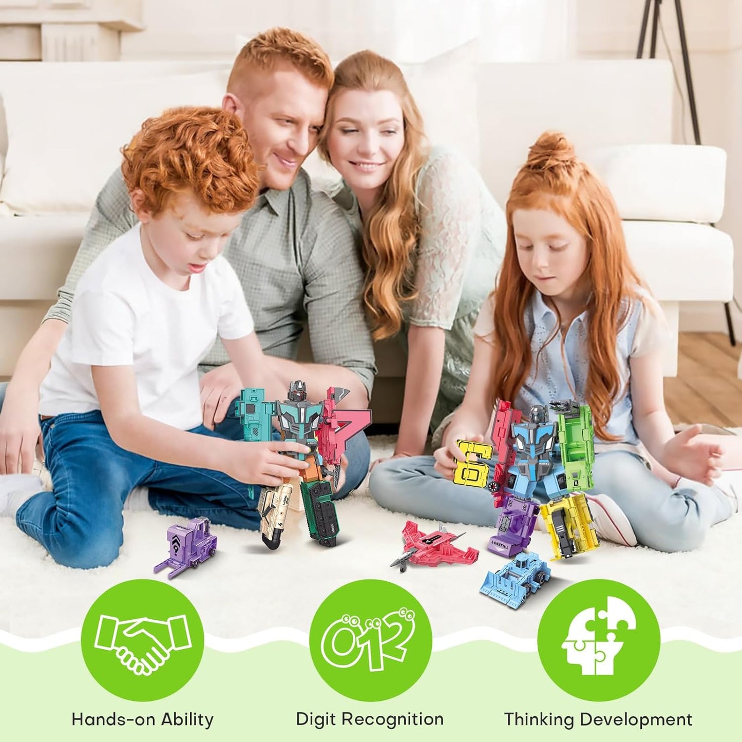5 in 1 STEM RC Robot Building Kit, 673PCS Remote & App Controlled Jets Building Blocks Set, Robotic Technic Creative Toys, DIY Build Learning for Boys Girls Age 6 7 8 9 10 11 12